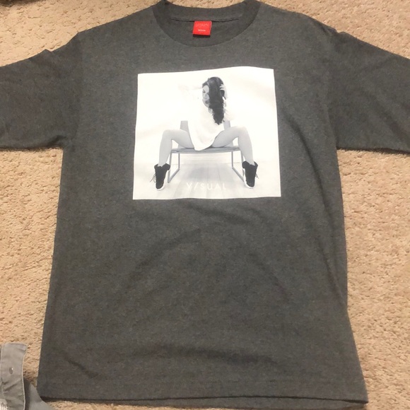 Visual grey T-Shirt - Picture 1 of 2